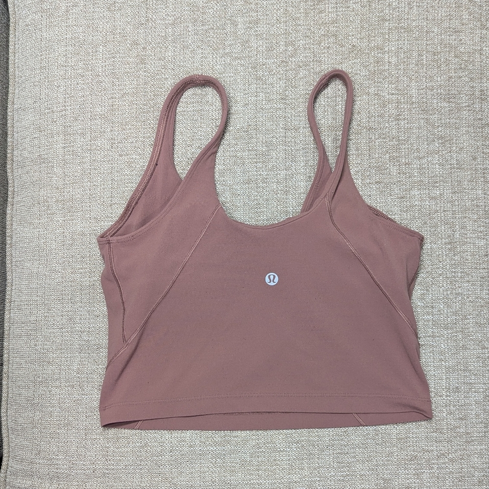 lululemon athletica Mauve Crop Top